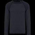 Camiseta hombre manga larga raglán Washed Coal Grey Xs