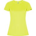 Camiseta ECO Manga Corta Mujer Control Dry Amarillo Fluor 2Xl