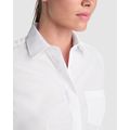 Camisa Mujer Entallada con Bolsillo