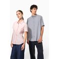 Camisa oxford mujer manga corta