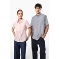 Camisa oxford mujer manga corta