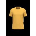 Camiseta algodón orgánico ajustado Sun Yellow L