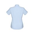 Camisa oxford mujer manga corta entallada