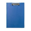Carpeta con pinza sujeta papeles Azul