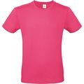 Camiseta hombre 100% algodón preencogido Fuchsia Xs