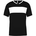 Camiseta de entreno para adultos Black / White L