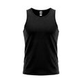 Camiseta Técnica sin Mangas Adulto/Niños Negro 11/12