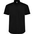 Camisa Manga Corta Hombre Negro L