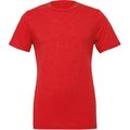 Camiseta cuello redondo manga corta Red Triblend M