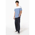 Camiseta marinera de algodón para hombre