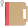 Carpeta Reciclada Bicolor con Libreta, Boli, Hojas y Asa Ro