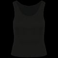 Camiseta de tirantes para chica Black S