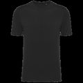 Camiseta ajustada 100% algodón Black L