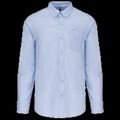 Camisa oxford hombre algodón poliéster Oxford Blue L