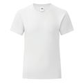 Camiseta niña White 3/4 Ans