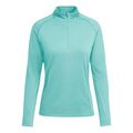 Camiseta Técnica Mujer Cuello Cremallera y Manga Larga Verde Menta 2Xl