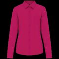 Camisa popelina polialgodón mujer Fuchsia Xs