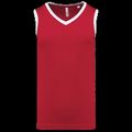 Camiseta de baloncesto para hombre Sporty Red / White 3Xl