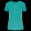 Camiseta deporte Tejido de jersey antibolitas. Turquoise Blue Heather Xl