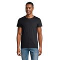 Camiseta ajustada de cuello redondo para hombre