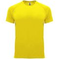 Camiseta técnica manga corta cuello redondo Amarillo 12