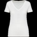 Camiseta algodón orgánico mujer White M