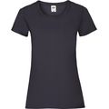 Camiseta entallada mujer 100% algodón Deep Navy Xs