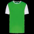 Camiseta bicolor infantil Green / White 4/6 Ans