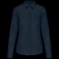 Camisa popelina polialgodón mujer Navy M