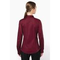 Camisa entallado manga larga mujer