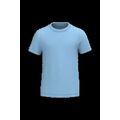 Camiseta Colores lisos 100% algodón Sky Blue 4/6 Ans