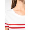 Camiseta marinera Corte recto