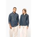 Camisa vaquera manga larga mujer