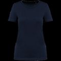 Camiseta de algodón de calidad para mujer Deep Navy L