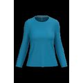 Camiseta algodón de manga larga mujer Tropical Blue Xl