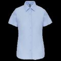 Camisa oxford mujer manga corta Oxford Blue Xl