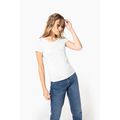 Camiseta orgánica cuello sin costuras