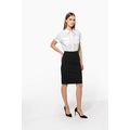 Camisa piloto manga corta mujer