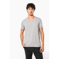 Camiseta cuello de pico Color jaspeado
