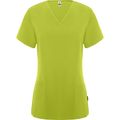 Casaca manga corta escote pico Pistacho 2Xl