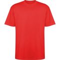 Camiseta oversize de manga corta Rojo L