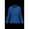 Camiseta algodón de manga larga mujer Royal Blue S