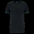 Camiseta ropa laboral Black / Kelly Green 3Xl