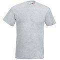 Camiseta manga corta algodón Heather Grey Xxl