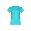 Camiseta de mujer entallada en punto jersey