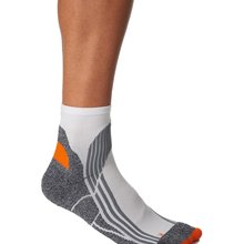 Calcetines técnicos running transpirables White / Grey / Orange 35/38 Eu