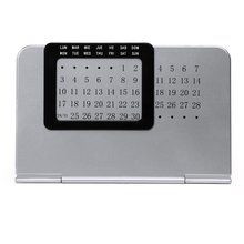 Calendario perpetuo de mesa Plata