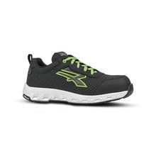 Calzado de seguridad con buen agarre Black / Green 36 Eu