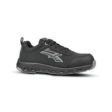 Calzado de seguridad sin metales con puntera reforzada Black / Grey 36 Eu