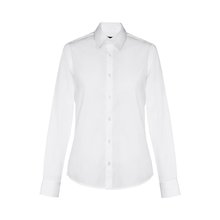 Camisa blanca de popelina mujer Blanco L